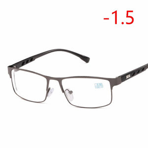 -1 -1.5 -2 -2.5 -3 -3.5 -4 A -6.0 Occhiali miopia finiti per donna Uomo Occhiali da vista miopi ultraleggeri con montatura in rame 