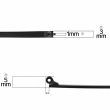 Load image into Gallery viewer, 1 Pair Replacement Metal Temple Arm Sunglasses Glasses Spectacle Gold Silver  Eyeglass Frames for Women Men 030-912