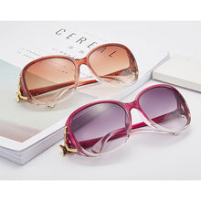 Load image into Gallery viewer, 1 Pc Women's Sunglasses UV400 Protection Oversized Retro Shades Trendy Large Frame Vintage Summer Sun Eyeglasses Frame
