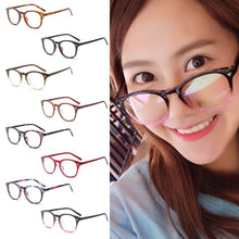 Load image into Gallery viewer, 1 Pcs Vintage Eyeglasses Frame Computer Optical Glasses Spectacle Retro For Women's Transparent Female Armacao Oculos De