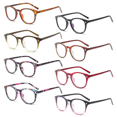 1 Pcs Vintage Eyeglasses Frame Computer Optical Glasses Spectacle Retro For Women's Transparent Female Armacao Oculos De