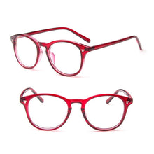 Load image into Gallery viewer, 1 Pcs Vintage Eyeglasses Frame Computer Optical Glasses Spectacle Retro For Women's Transparent Female Armacao Oculos De