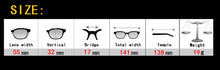 Load image into Gallery viewer, (1 pcs) men&#39;s eyeglasses frame optical glasses metal with tr90 legs full rim prescription spectacles 2423 (55-18-138)