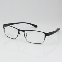 Load image into Gallery viewer, (1 pcs) men&#39;s eyeglasses frame optical glasses metal with tr90 legs full rim prescription spectacles 2423 (55-18-138)