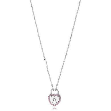 Collana in argento sterling 100% 925 con chiusura a forma di promessa, ciondolo adatto, gioielli femminili originali, regalo per ragazze 