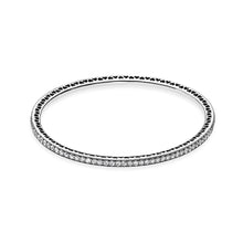 Load image into Gallery viewer, 100% 925 Sterling Silver Original Bangles \ Original Bracelets Fit DIY Original charm jewelry Can change head