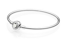 Load image into Gallery viewer, 100% 925 Sterling Silver Original Charm Classic Bangles \ Original Bracelet Collocation DIY Original Charm Bead Jewelry