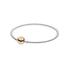 Load image into Gallery viewer, 100% 925 Sterling Silver Original Charm Classic Bangles \ Original Bracelet Collocation DIY Original Charm Bead Jewelry