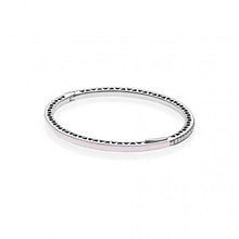 Load image into Gallery viewer, 100% 925 Sterling Silver Radiant Hearts Of Enamel Clear CZ fit DIY Original Charm Bracelets Women Jewelry Gift