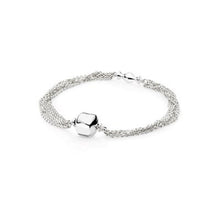 Load image into Gallery viewer, 100% 925 Sterling silver Essence Original Bracelets \ original Bangle fit collocation DIY Original bead charm jewelry