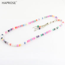 Load image into Gallery viewer, 100% Natural weathering agate Multi-color bracelets Islamic Muslim tasbih Allah Rosary Women&#39;s Party necklace 99 beads agate