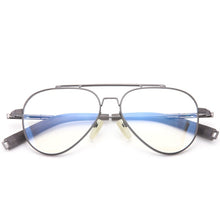 Load image into Gallery viewer, 100% Pure Titanium Glasses Frame Men Pilot Optical Myopia Prescription Eyeglasses Frame Retro Full Japan Handmade Eyewear