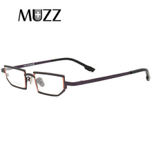Load image into Gallery viewer, 100% Pure Titanium Men Glasses Frame Square Myopia Optical Prescription Eyeglasses Frame Hyperopia Small Size Ultralight Eyewear