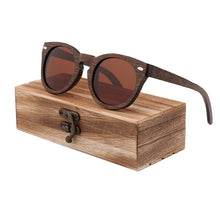 Load image into Gallery viewer, 100% Real  Natural Bamboo Sun Glasses Wrap Polarized Sun Glasses Handmade  2023 For Women Men Retro  очки солнечные женс