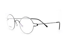 Load image into Gallery viewer, 100% Real Titanium Men Round Denmark Korean Moon Jae-in Reading Glasses Frames Screwless Eyewear Eyeglasses Prescription Frame