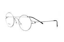 Load image into Gallery viewer, 100% Real Titanium Men Round Denmark Korean Moon Jae-in Reading Glasses Frames Screwless Eyewear Eyeglasses Prescription Frame