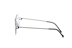 100% Real Titanium Men Round Denmark Korean Moon Jae-in Reading Glasses Frames Screwless Eyewear Eyeglasses Prescription Frame