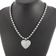 Carica l&#39;immagine nel visualizzatore di Gallery, 100% Stainless Steel Female Symbol Internet Girl She Devil Igirl Choker Necklace for Women Heavy Gothic Streetwear Chain Jewelry