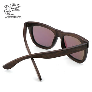 100%handmade wooden sunglasses men's design cool UV400 polarized sunglasses brown  glasses women gafas