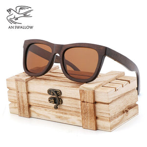100%handmade wooden sunglasses men's design cool UV400 polarized sunglasses brown  glasses women gafas
