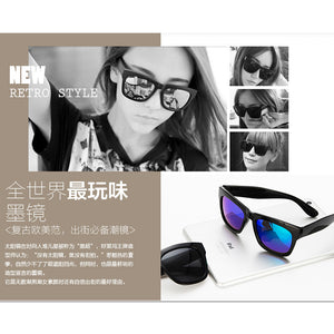 -100 to -400 Myopia prescription sunglasses sauqre sun glasses blue mirror eyewear sunglasses for women men