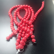Carica l&#39;immagine nel visualizzatore di Gallery, Perline sciolte di onice agat da 10 mm perline di pietra naturale rotonde splendide perle di quarzo rosa rosa per gioielli fai da te che fanno collana braccialetto 