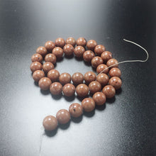 Carica l&#39;immagine nel visualizzatore di Gallery, Perline sciolte di onice agat da 10 mm perline di pietra naturale rotonde splendide perle di quarzo rosa rosa per gioielli fai da te che fanno collana braccialetto 