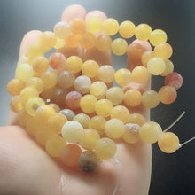 Carica l&#39;immagine nel visualizzatore di Gallery, Perline sciolte di onice agat da 10 mm perline di pietra naturale rotonde splendide perle di quarzo rosa rosa per gioielli fai da te che fanno collana braccialetto 