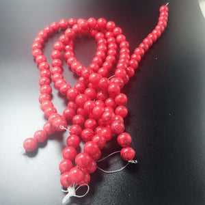 Perline sciolte di onice agat da 10 mm perline di pietra naturale rotonde splendide perle di quarzo rosa rosa per gioielli fai da te che fanno collana braccialetto 