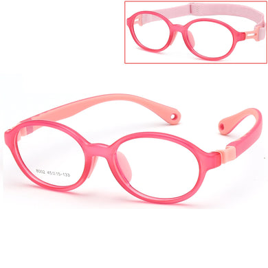 10PCS  Sports Boys Girls Kids Glasses Frames TR90 Childrens Eyeglass Frames (Age 2-5) Full Rim with Anti Blue Lens Rx Glasses