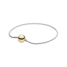 Load image into Gallery viewer, 12 Style 925 Sterling Silver Basic Snake Chain Bracelets For Women Crystal Clasp Clip Fit Charms Beads &amp; Pendants For Women