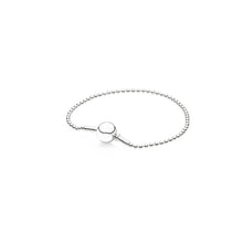 Load image into Gallery viewer, 12 Style 925 Sterling Silver Basic Snake Chain Bracelets For Women Crystal Clasp Clip Fit Charms Beads &amp; Pendants For Women