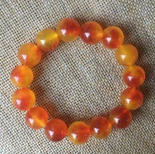 Load image into Gallery viewer, 12mm NATURE Yellow green JADE BRACELET GREEN HAND CATENARY