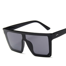 Load image into Gallery viewer, 15 colors Flat Top Sunglasses Men Women Brand Designer Square Shades Gradient Sun Glasses Men Cool One Piece UV400 Mirror