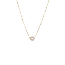Load image into Gallery viewer, Visunion 316L Stainless Steel Necklace Exquisite Pearl Simple Rose Gold Color Link Chain Necklace Temperament Jewelry New Gift