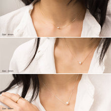 Load image into Gallery viewer, Visunion 316L Stainless Steel Necklace Exquisite Pearl Simple Rose Gold Color Link Chain Necklace Temperament Jewelry New Gift