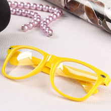 Load image into Gallery viewer, 16 Colors  Clear Len Geek Nerd Glasses Plain Mirror Eyeglasses Eyewear Eye Glasses Spectacle Plastic Frame