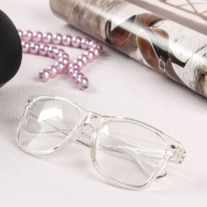 16 Colors  Clear Len Geek Nerd Glasses Plain Mirror Eyeglasses Eyewear Eye Glasses Spectacle Plastic Frame