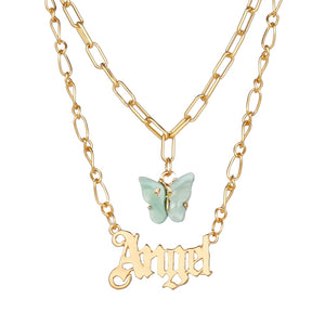 Bohemian Gold Necklaces For Women Multilayer Fashion Pearl Pendants Necklace Portrait Chokers 2020 Trendy New Jewelry Gift