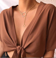 Load image into Gallery viewer, Fashion Gold Moon Star Coin Necklace For Women Bijoux Heart Choker Long Pendants Necklaces 2020 Geometric Vintage Jewelry