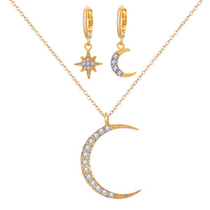 17KM Fashion Multi Layer Lock Portrait Pendants Necklaces For Women Gold Metal Key Heart Necklace New Design Jewelry Gift
