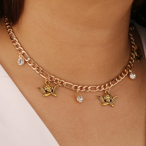 Flower Pearl Necklaces For Women Party Bow Knot Pendant Necklace Fashion Choker Elegant Flower Jewelry Gifts 2020