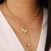 Load image into Gallery viewer, Flower Pearl Necklaces For Women Party Bow Knot Pendant Necklace Fashion Choker Elegant Flower Jewelry Gifts 2020