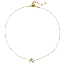 Load image into Gallery viewer, Flower Pearl Necklaces For Women Party Bow Knot Pendant Necklace Fashion Choker Elegant Flower Jewelry Gifts 2020
