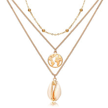 Load image into Gallery viewer, 17KM Multilayer Crystal Moon Necklaces &amp; Pendants For Women Vintage Charm Gold Choker Necklace 2020 Bohemian Jewelry Wholesale