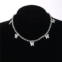 Carica l&#39;immagine nel visualizzatore di Gallery, New Multilayer Cross Gold Pendant Necklaces For Women Punk Letter Choker Necklace 2020 Fashion Words Jewelry Party Gift
