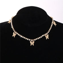 Carica l&#39;immagine nel visualizzatore di Gallery, New Multilayer Cross Gold Pendant Necklaces For Women Punk Letter Choker Necklace 2020 Fashion Words Jewelry Party Gift