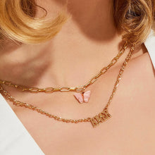 Carica l'immagine nel visualizzatore di Gallery, Collana vintage con mappa lunare per donna, bohemien, multistrato, cerchio, moneta, pietra, collane con ciondolo, perline stella, gioielli girocollo 