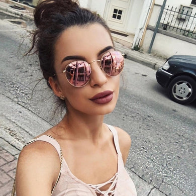 18 colour Vintage Oval Small Metal Frame Sunglasses Women Brand Designer Sun Glasses Female Eyewear Oculos De Sol uv400
