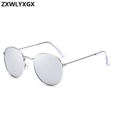 Load image into Gallery viewer, 18 colour Vintage Oval Small Metal Frame Sunglasses Women Brand Designer Sun Glasses Female Eyewear Oculos De Sol uv400